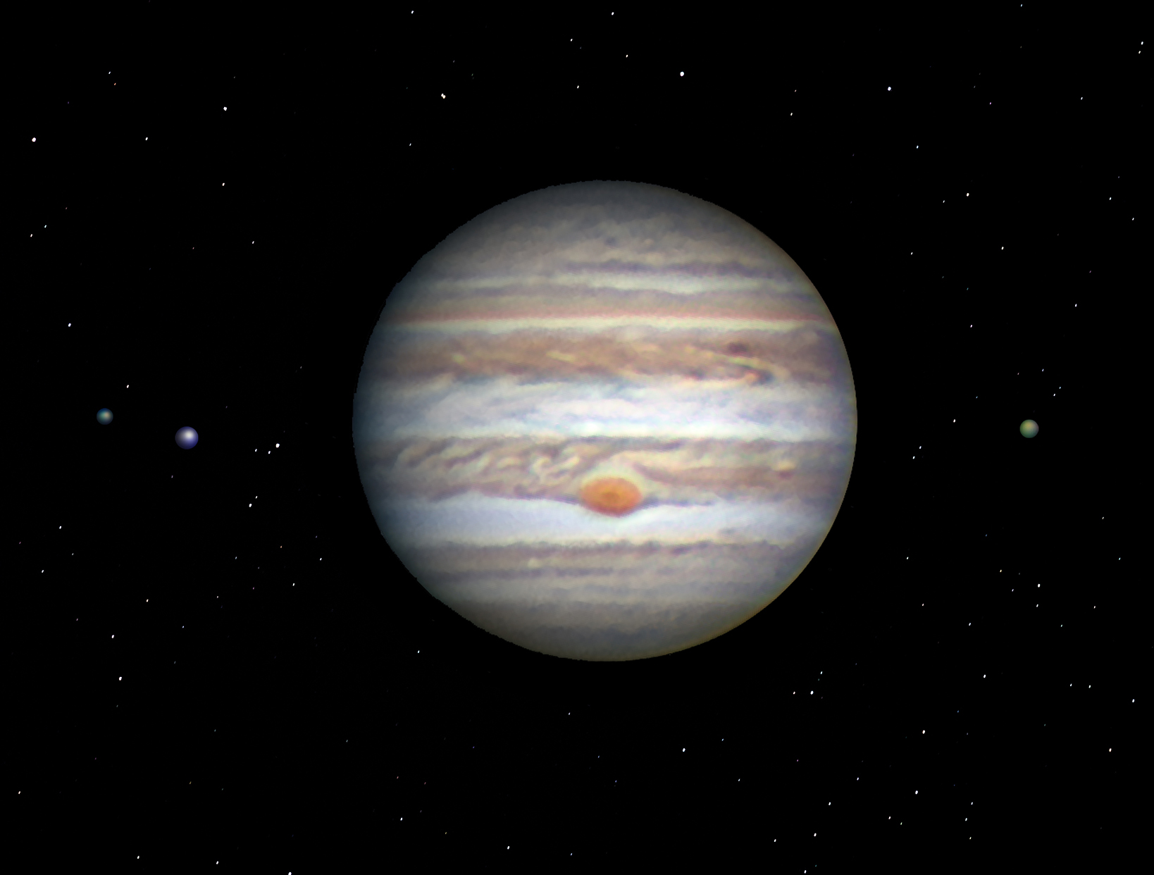 Jupiter and Saturn with Stars 2024 - New Final Website 2